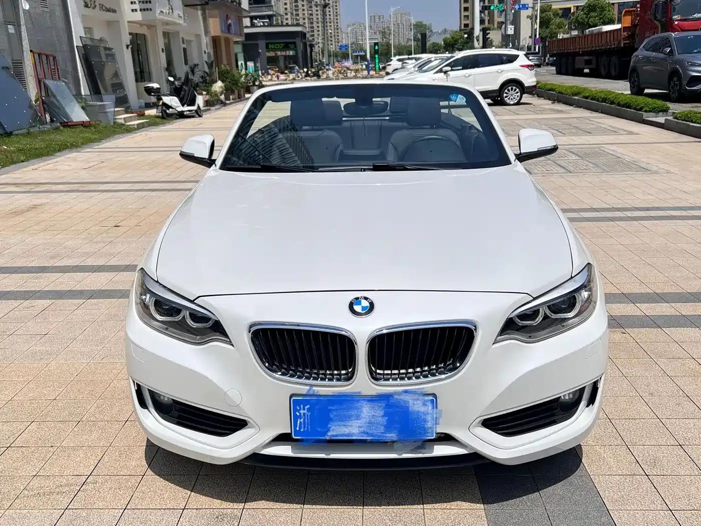 2015 BMW 2 Series Imported 220i Convertible Coupe Leading Model — миниатюра 3