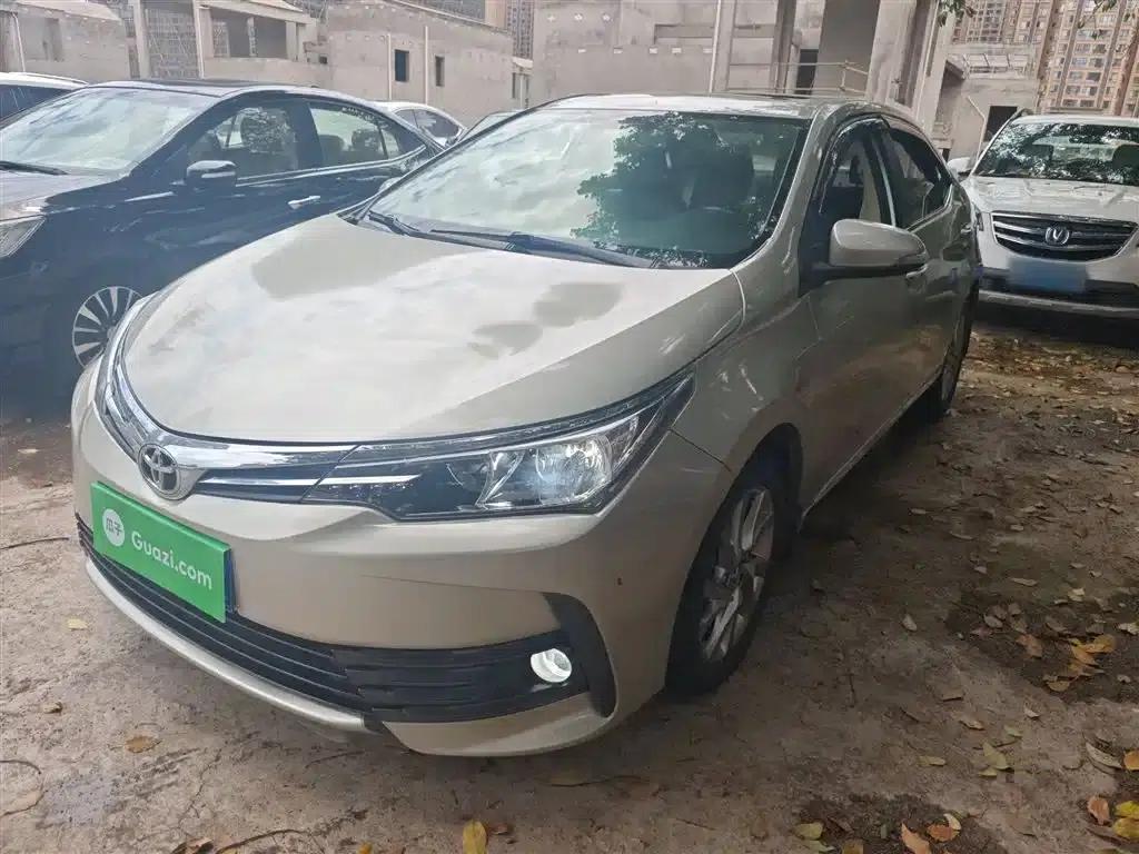 2017 Corolla Facelift 1.2T S-CVT GL-i Leather Edition — миниатюра 1