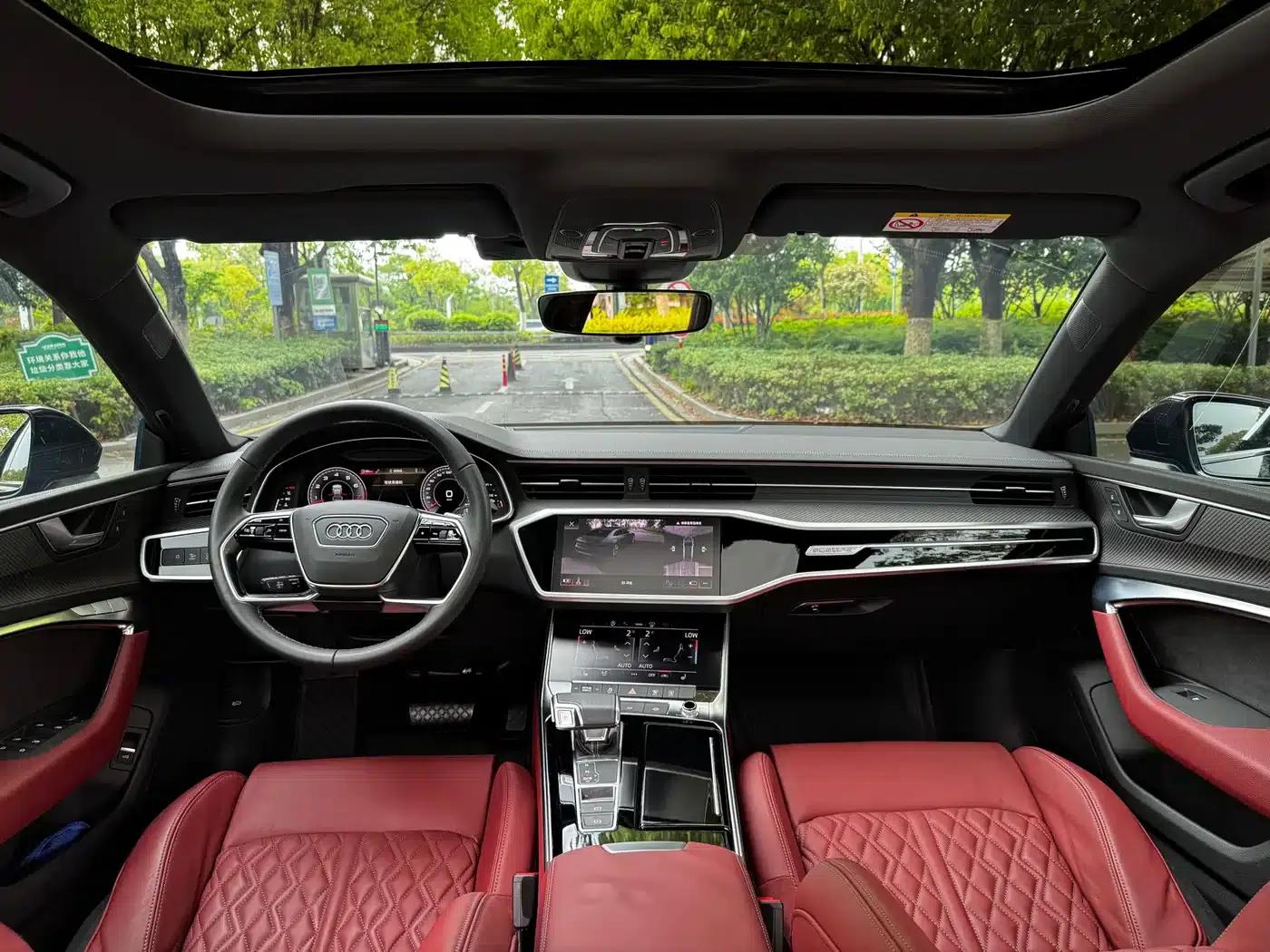 Audi A7L 2023 55 TFSI quattro S-line Black Knight Edition — миниатюра 4