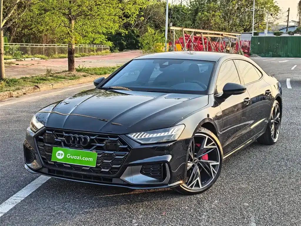 2024 Audi A7L 45 TFSI quattro Black Edition — миниатюра 1