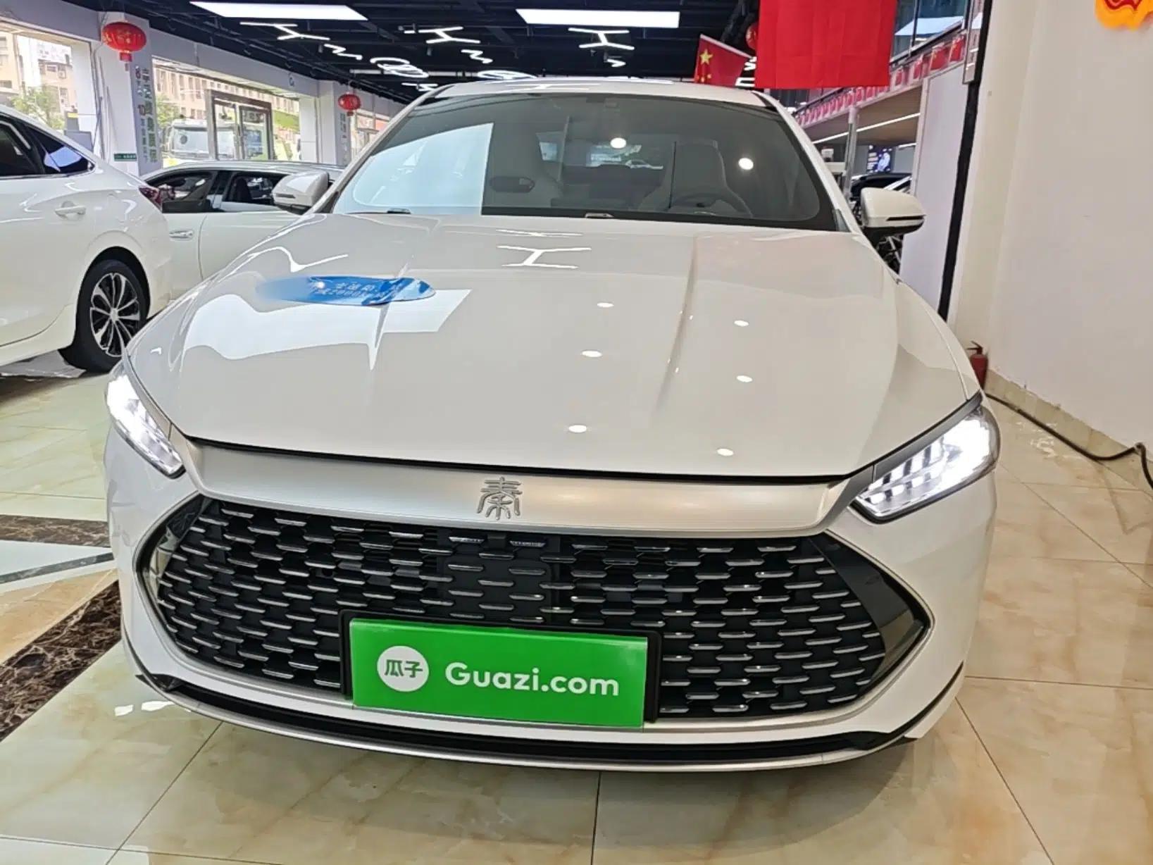 BYD Qin PLUS 2024 HONOR Edition DM-i 55KM Leading Model — миниатюра 2