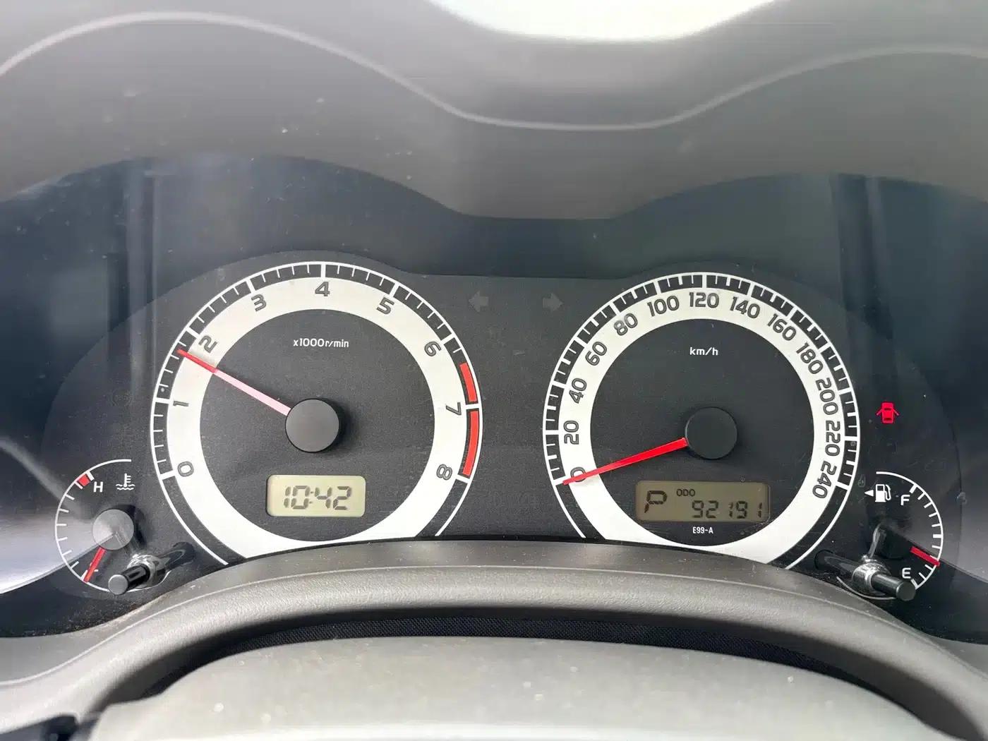 2009 Toyota Corolla 1.6L Automatic GL Sunroof Special Edition — миниатюра 7
