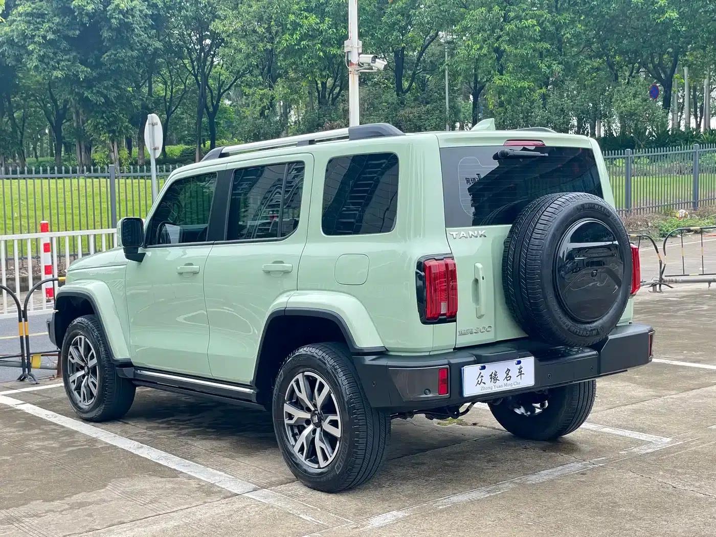 The 2021 Tank 300 City Edition 2.0T is very stylish. — миниатюра 5