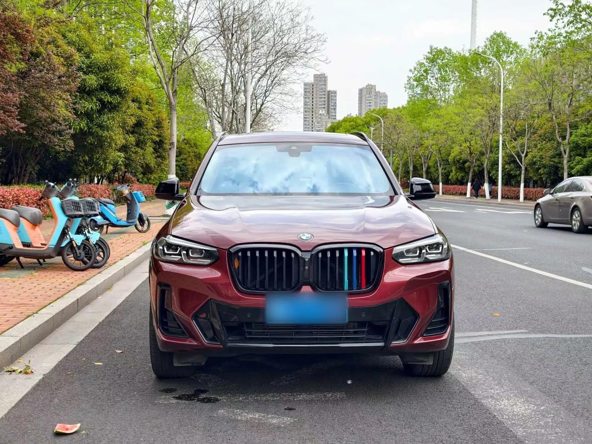 BMW X3 2022 Second Facelift xDrive30i Leading Edition M Night Sky Package — миниатюра 3