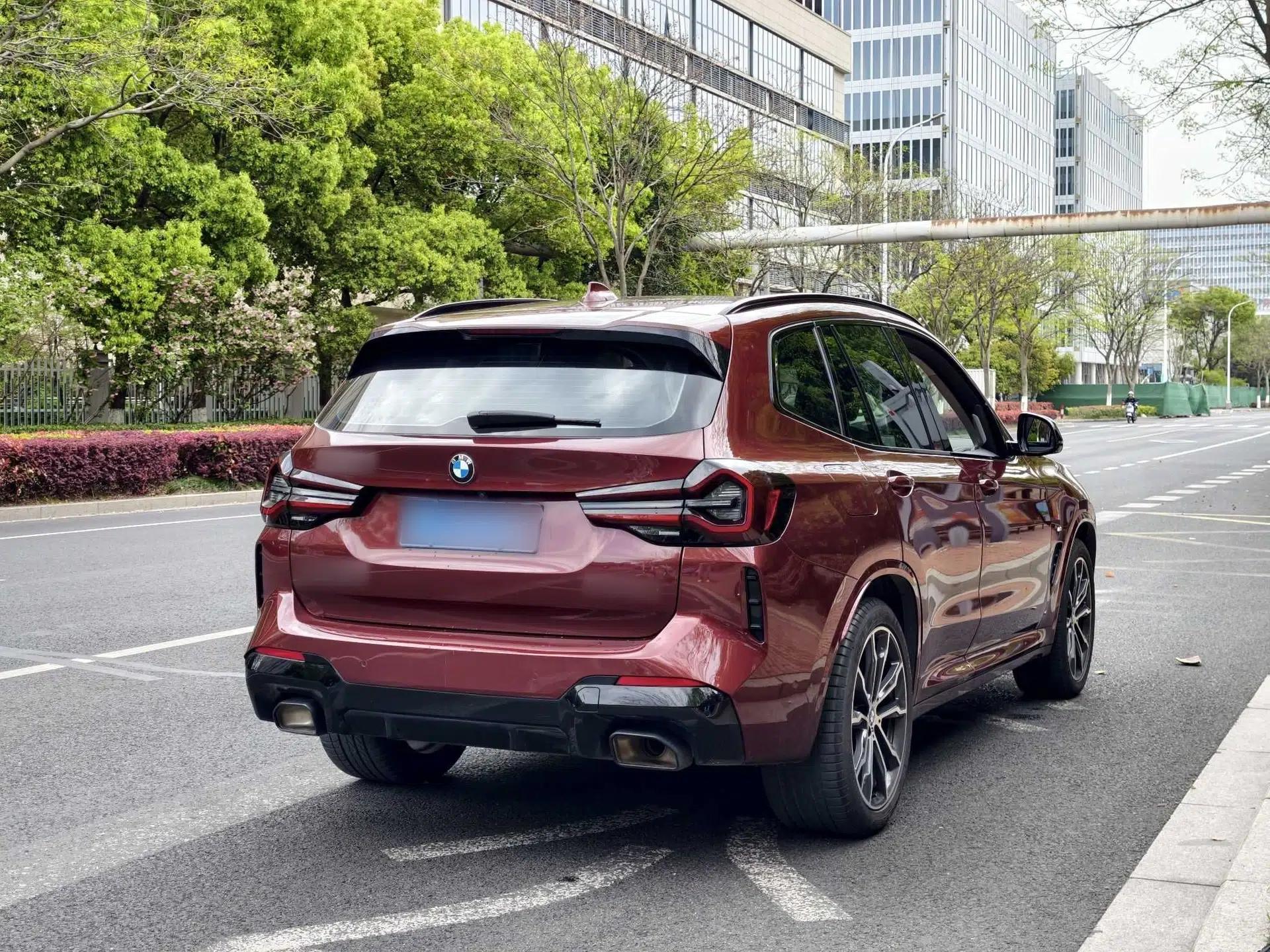 BMW X3 2022 Second Facelift xDrive30i Leading Edition M Night Sky Package — миниатюра 8