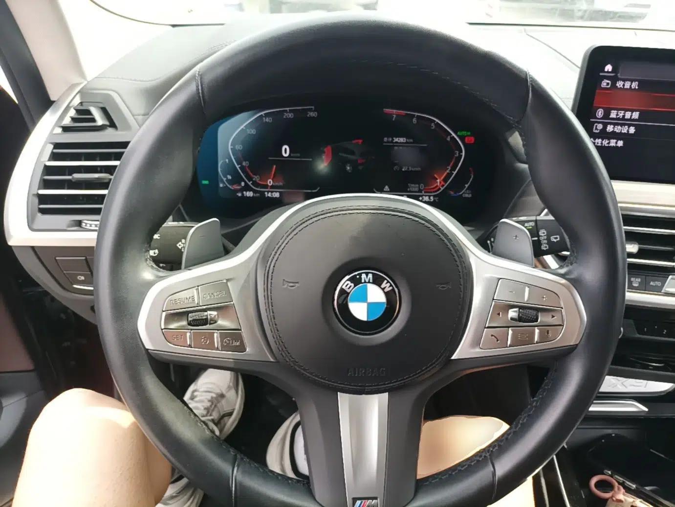 BMW X3 2022 Second Facelift xDrive30i Leading Edition M Night Sky Package — миниатюра 10