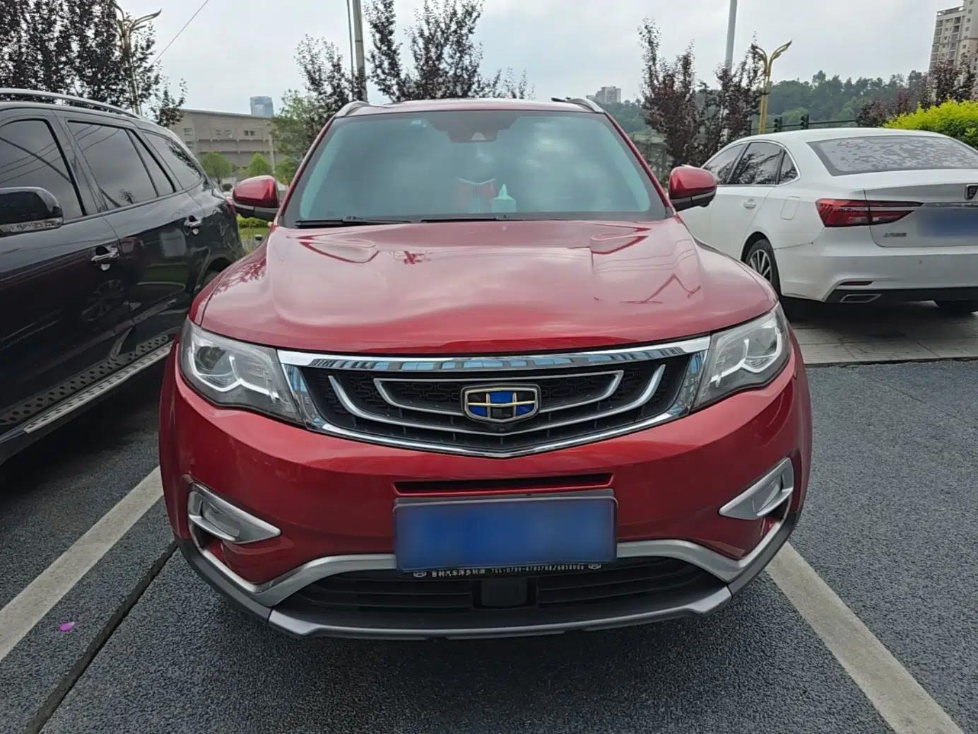 Geely Auto Emgrand X7 Sport 2016 1.8TD Automatic ZhiZun Version — миниатюра 2