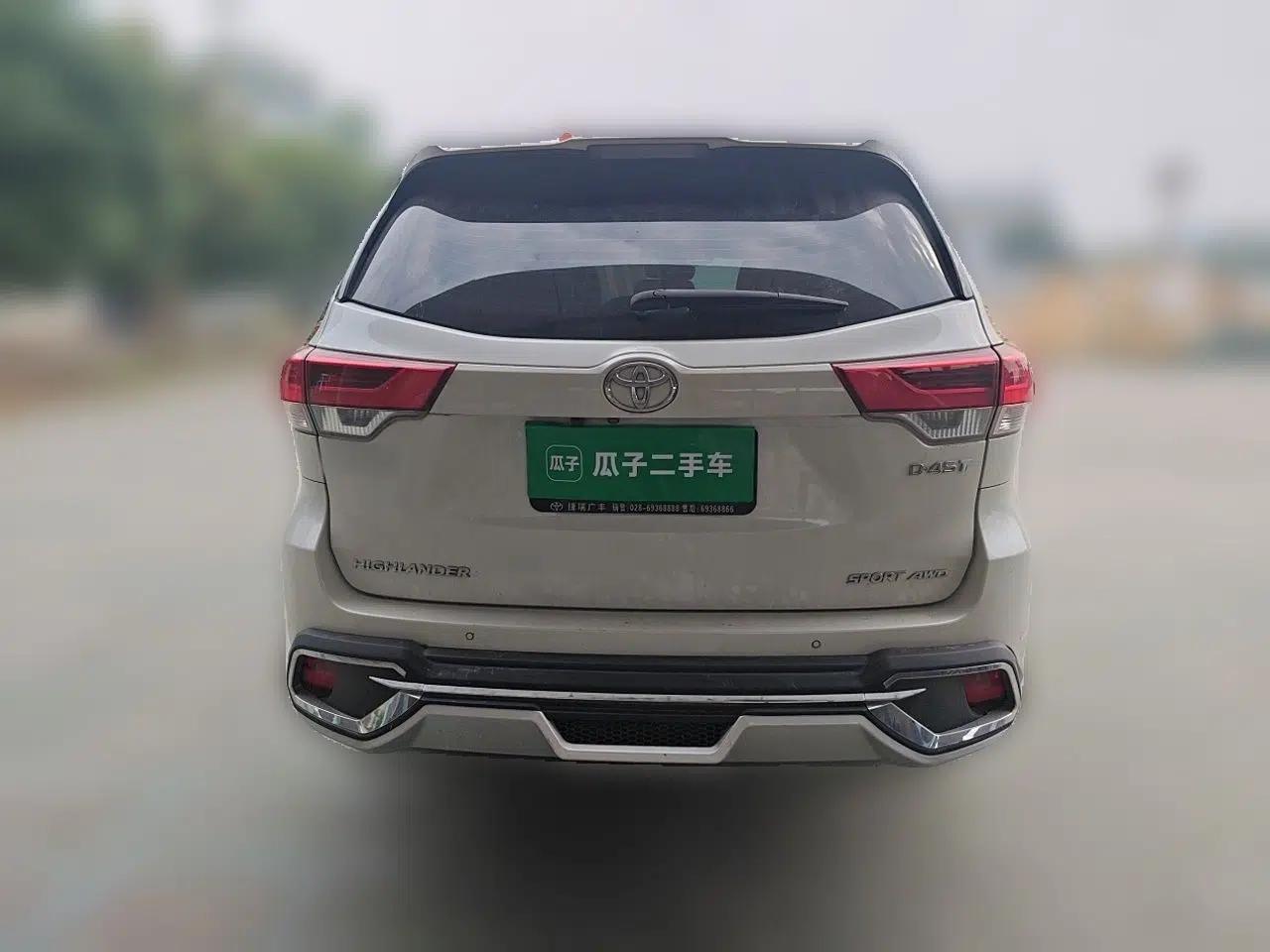 Toyota Highlander 2018 2.0T Four-Wheel Drive Luxury Version 7 Seats China VI Standard — миниатюра 5