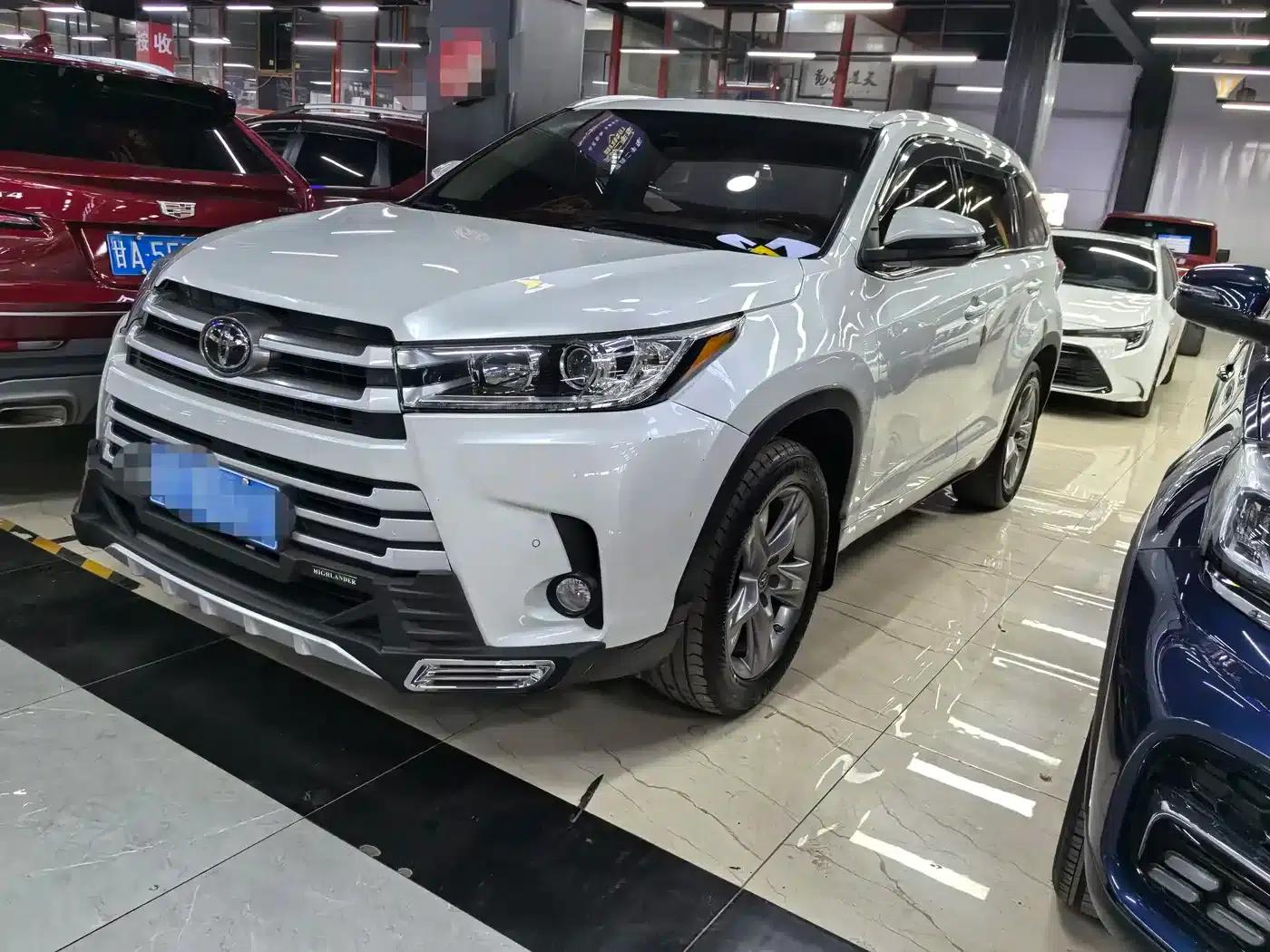 2018 Toyota Highlander 2.0T AWD Luxury 7-seater (China VI Emission Standard) — миниатюра 1