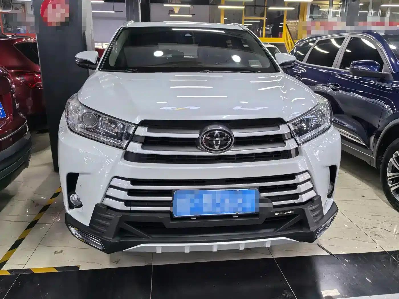 2018 Toyota Highlander 2.0T AWD Luxury 7-seater (China VI Emission Standard) — миниатюра 2