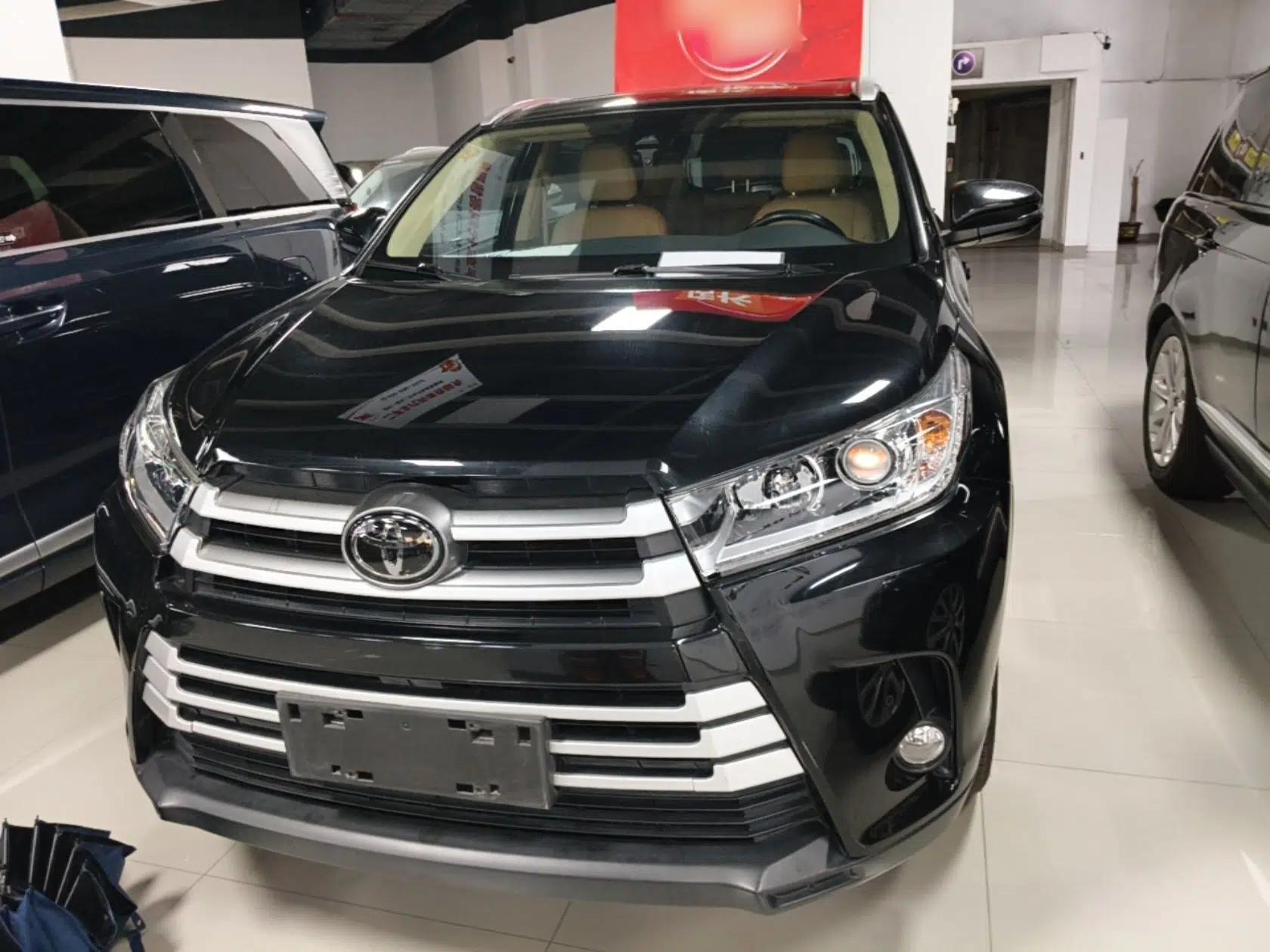 Used Toyota Highlander 2018 2.0T Four-Wheel Drive Luxury Version 7 Seats China VI Standard — миниатюра 2