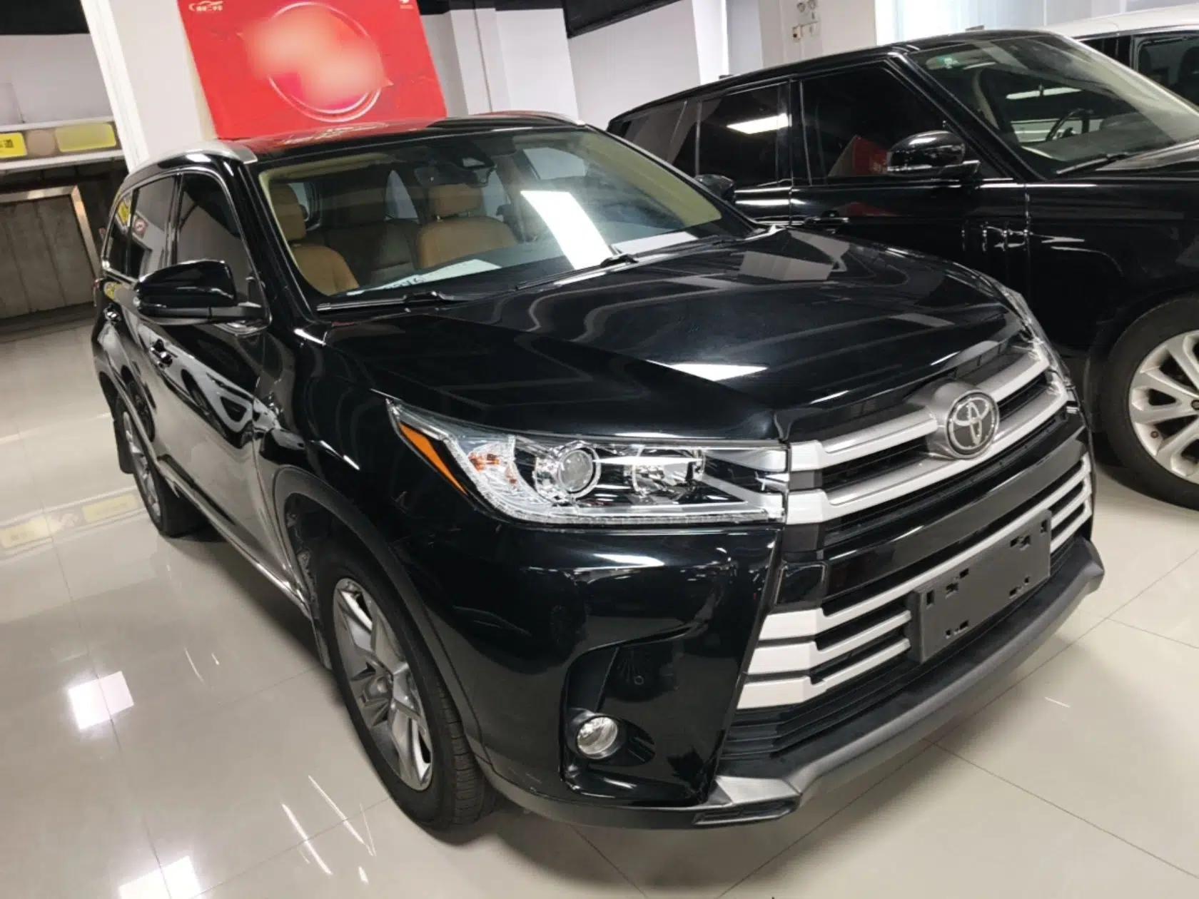 Used Toyota Highlander 2018 2.0T Four-Wheel Drive Luxury Version 7 Seats China VI Standard — миниатюра 3