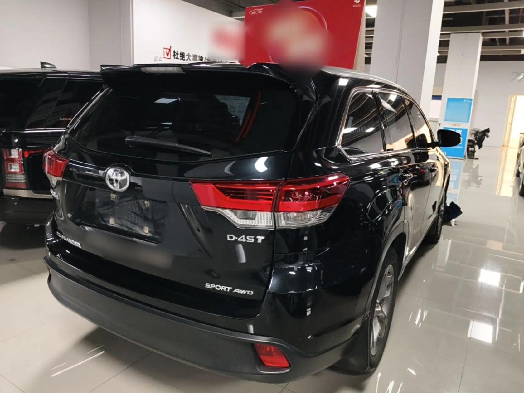 Used Toyota Highlander 2018 2.0T Four-Wheel Drive Luxury Version 7 Seats China VI Standard — миниатюра 6