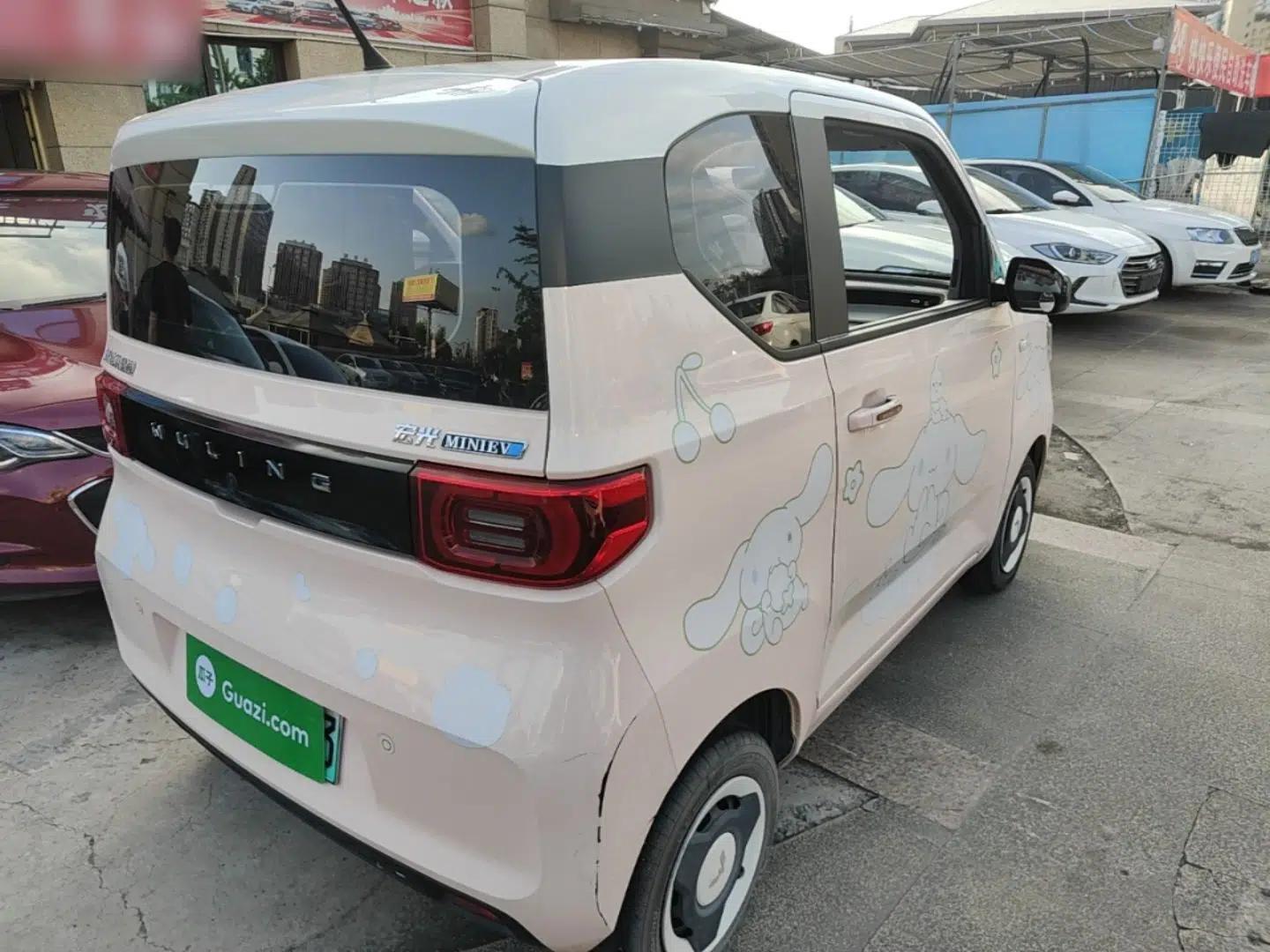 Used Wuling Hongguang MINIEV 2021 Macaron Sandwich Model 170 km Lithium Ternary — миниатюра 6