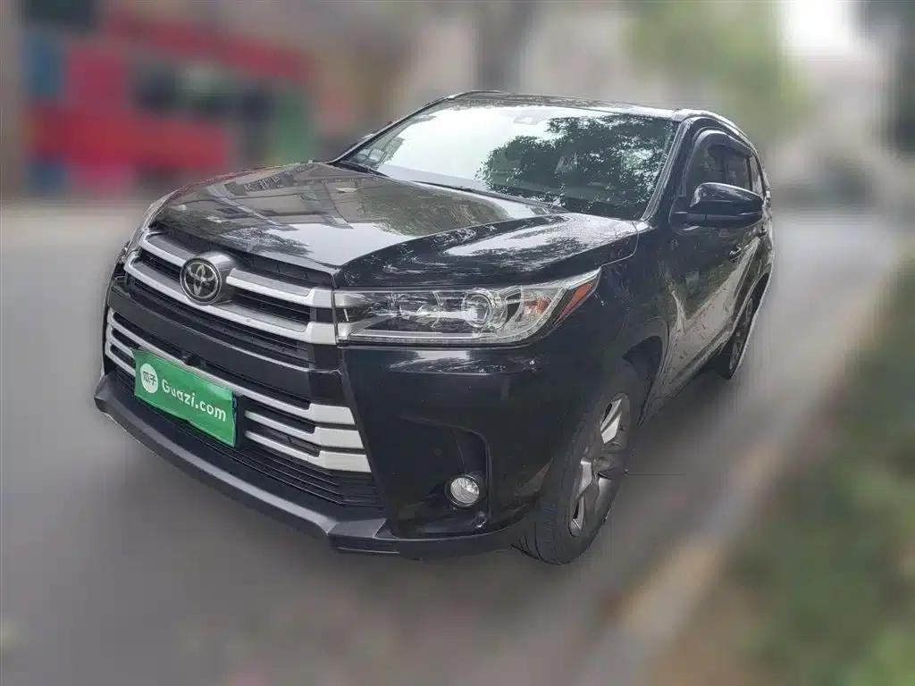 2018 Toyota Highlander 2.0T AWD Luxury 7-seater (China VI Emission Standard) — миниатюра 2