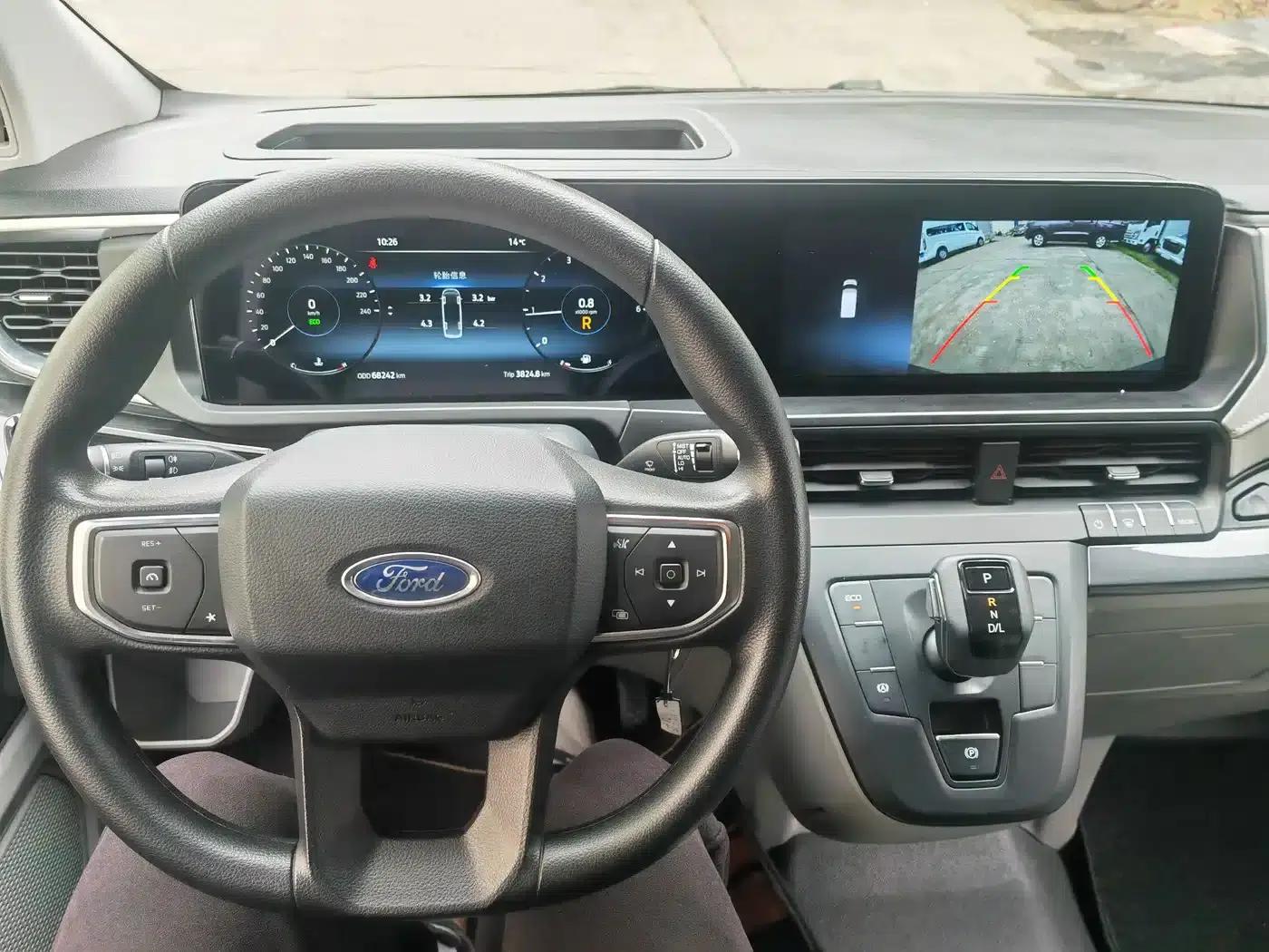 Ford Transit 2023 2.0T Diesel Automatic Commercial Vehicle, Mid-Wheelbase, Mid-Roof, 7/8/9 Seats — миниатюра 9