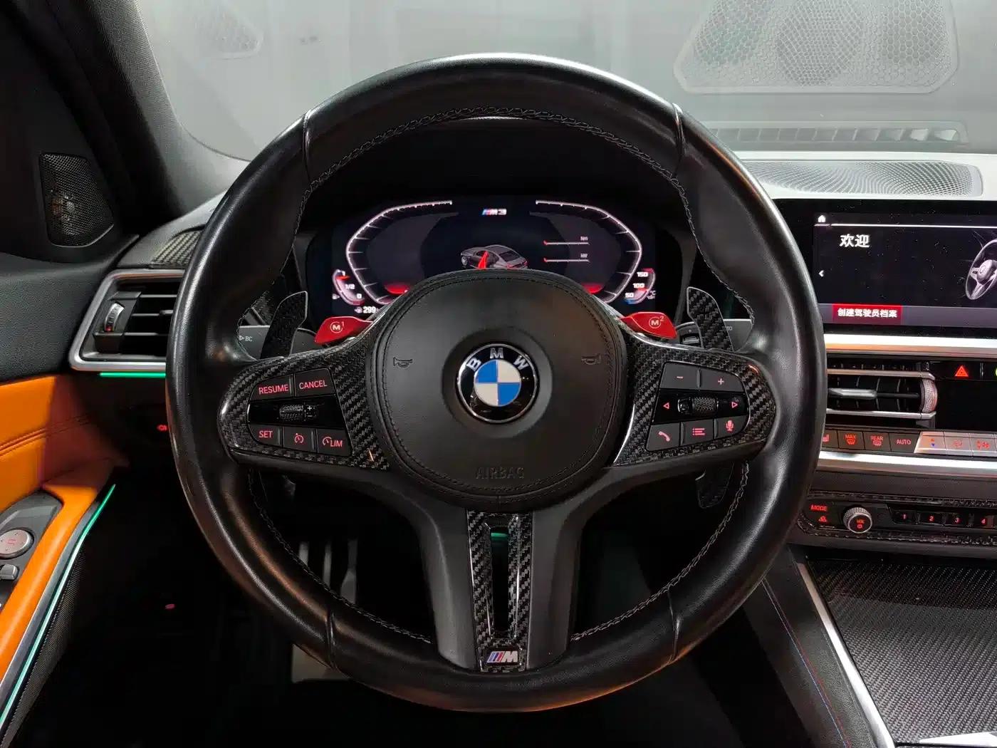 2021 BMW M3 Competition Sedan — миниатюра 9