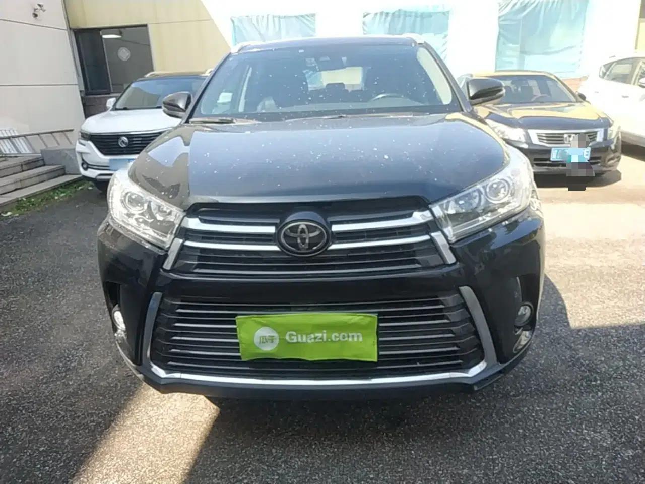 Used Toyota Highlander 2021 2.0T Four-Wheel Drive Prestige Version 7 Seats — миниатюра 2