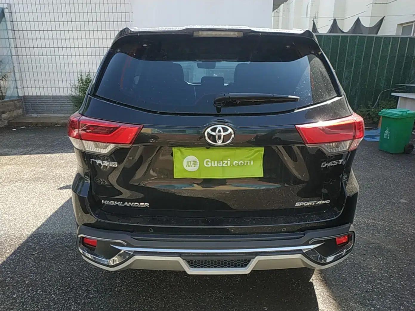 Used Toyota Highlander 2021 2.0T Four-Wheel Drive Prestige Version 7 Seats — миниатюра 5