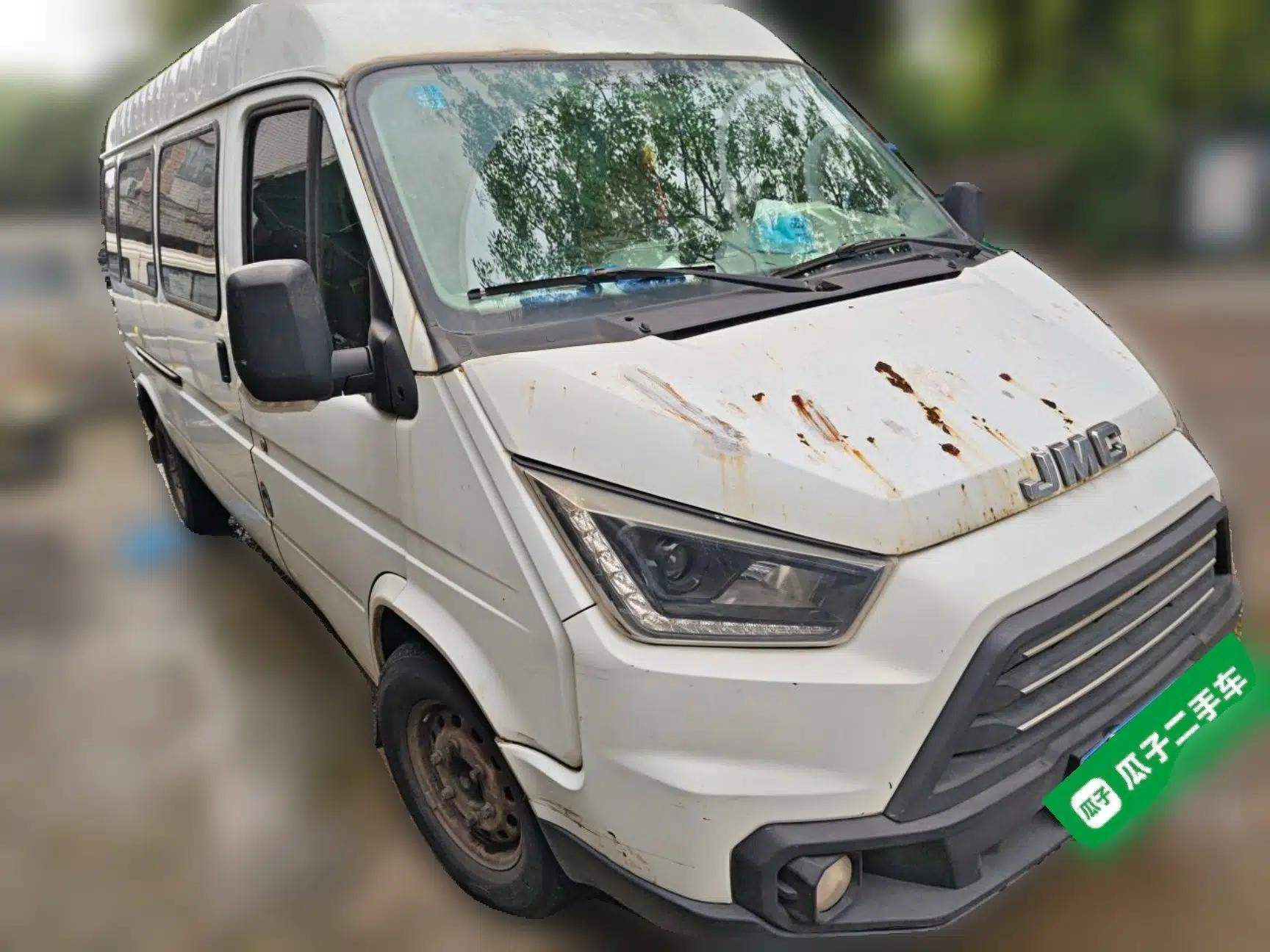 Used JMC Transit 2017 2.8T Commercial Version Long Wheelbase Mid-Roof 6/7/8-Seater JX493 — миниатюра 3