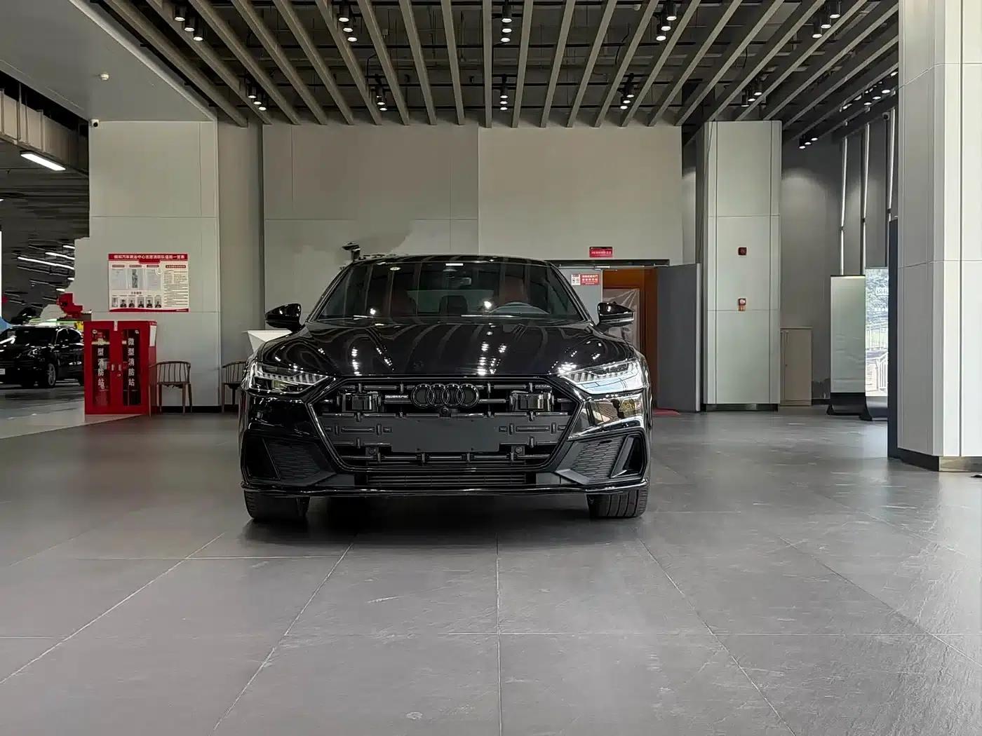 Audi A7L 2024 45 TFSI quattro S-line Black Knight Edition — миниатюра 2