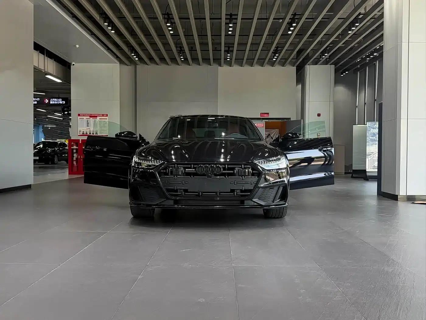 Audi A7L 2024 45 TFSI quattro S-line Black Knight Edition — миниатюра 4