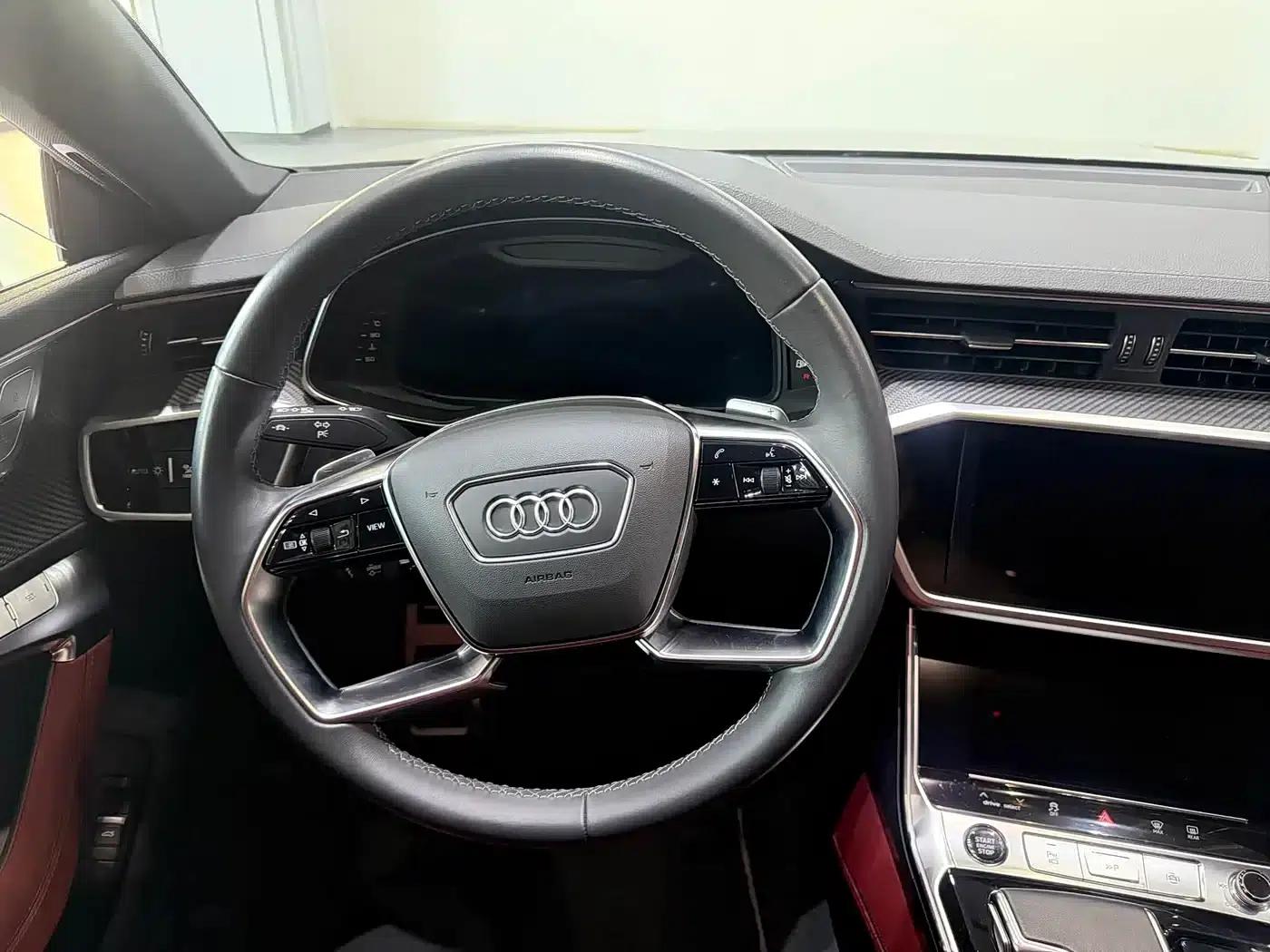 Audi A7L 2024 45 TFSI quattro S-line Black Knight Edition — миниатюра 8
