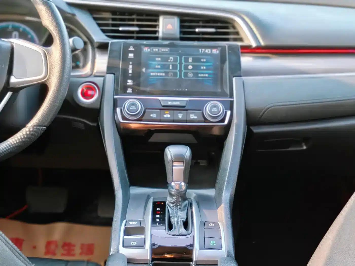2019 Civic 220TURBO CVT Sporty Edition (China VI Emission Standard) — миниатюра 11