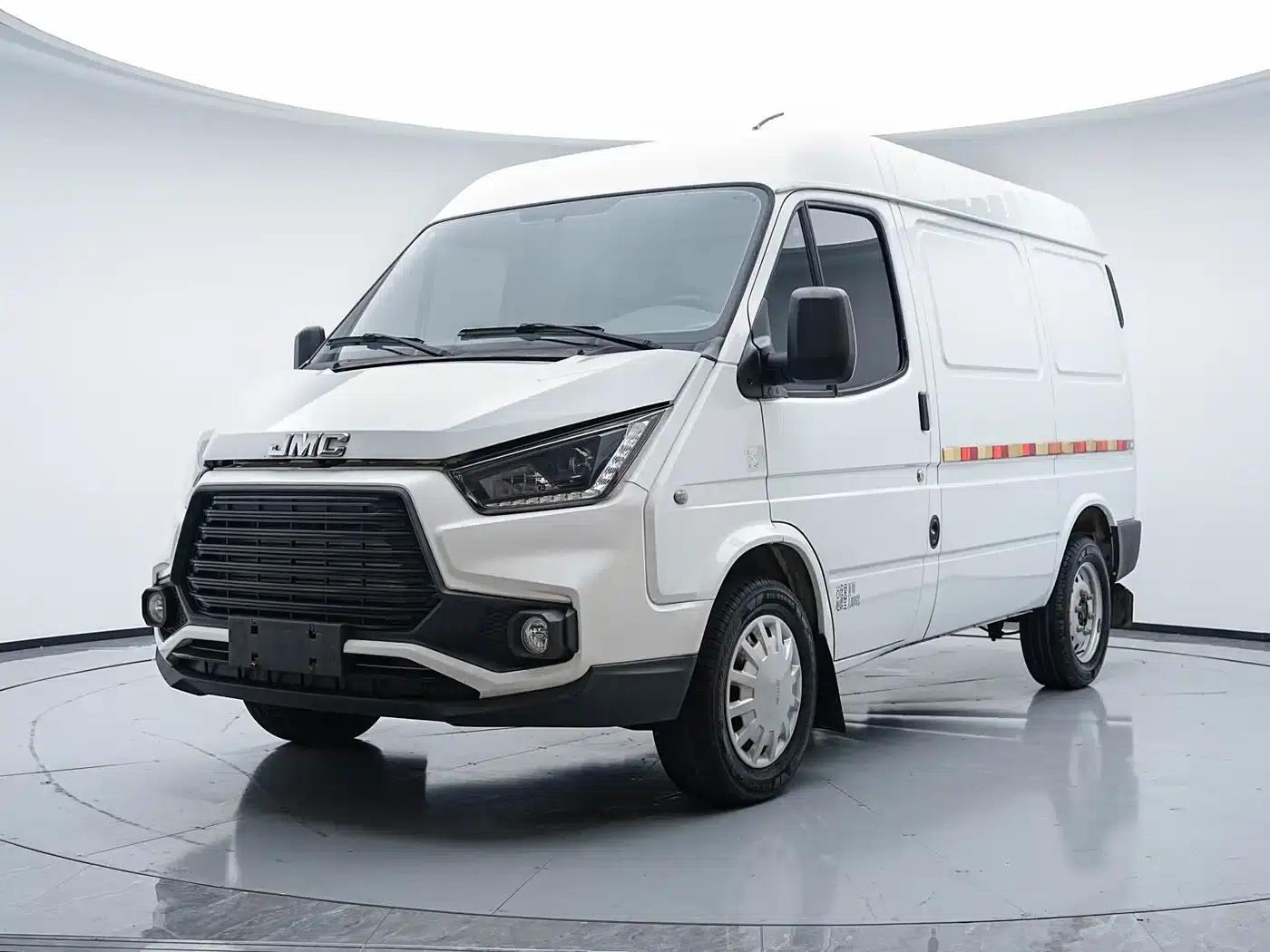 Teshun 2019 2.8T Commercial Vehicle Short Wheelbase Mid-Roof 3-Seater National VI JX493 — миниатюра 1