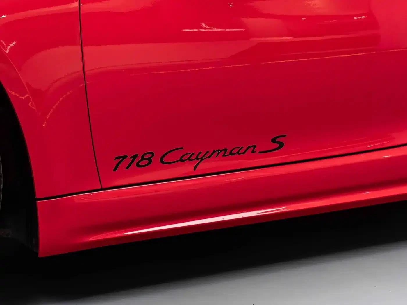 Porsche 718 2020 Cayman S 2.5T — миниатюра 6