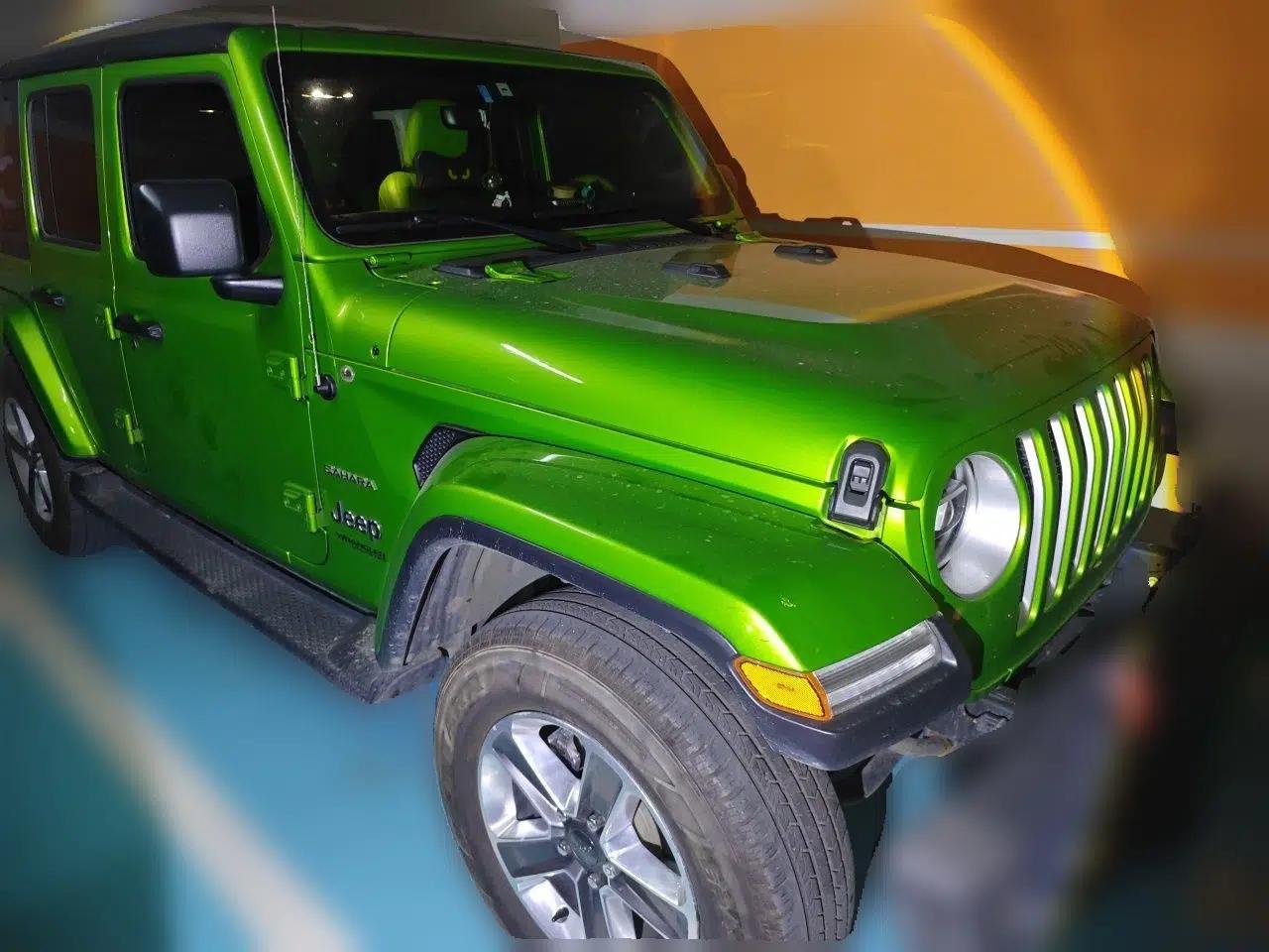 Jeep Wrangler 2019 2.0T Rubicon Four-Door Version China V Emission Standard — миниатюра 3