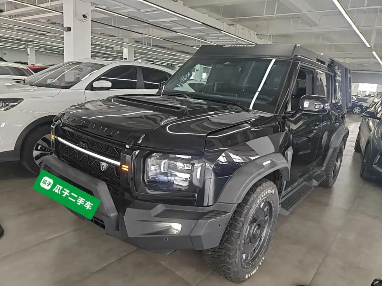 JETOUR Traveler 2024 2.0T All-Wheel-Drive Silver Dragon Wings — миниатюра 1