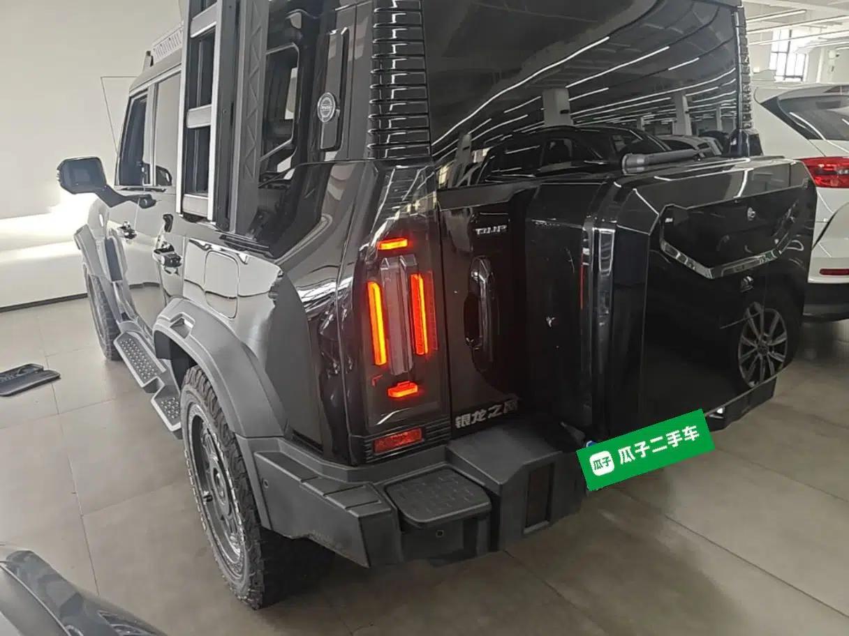 JETOUR Traveler 2024 2.0T All-Wheel-Drive Silver Dragon Wings — миниатюра 4