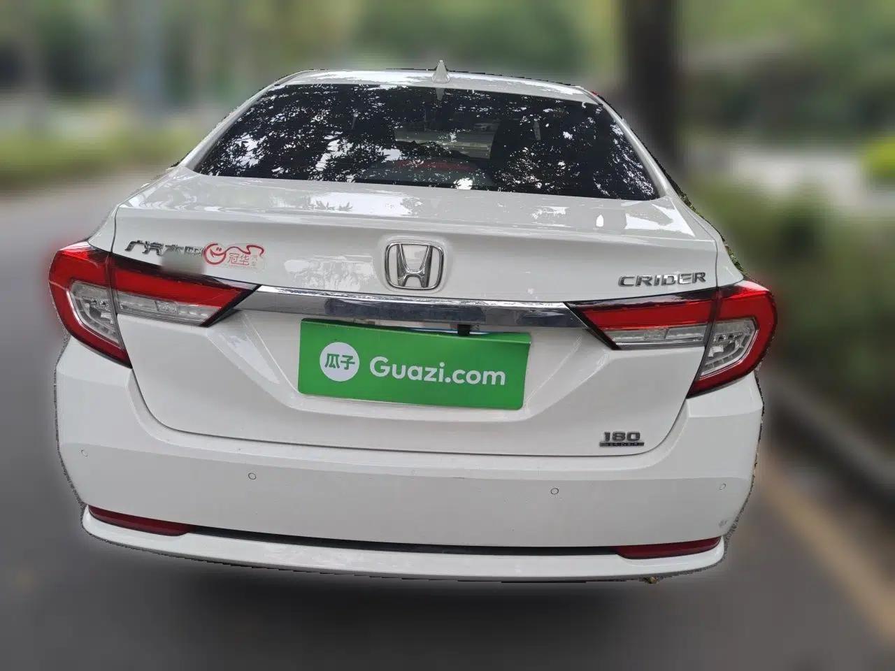 Honda Crider 2019 180 Turbo CVT Luxury Edition China VI Emission Standard — миниатюра 5