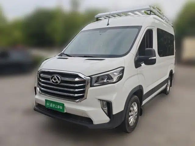 SAIC MAXUS Xintu V90 2022 2.0T Automatic ZhiDa Rear-Drive Long Wheelbase High-Roof Design with Single Rear Tire 9-Seater