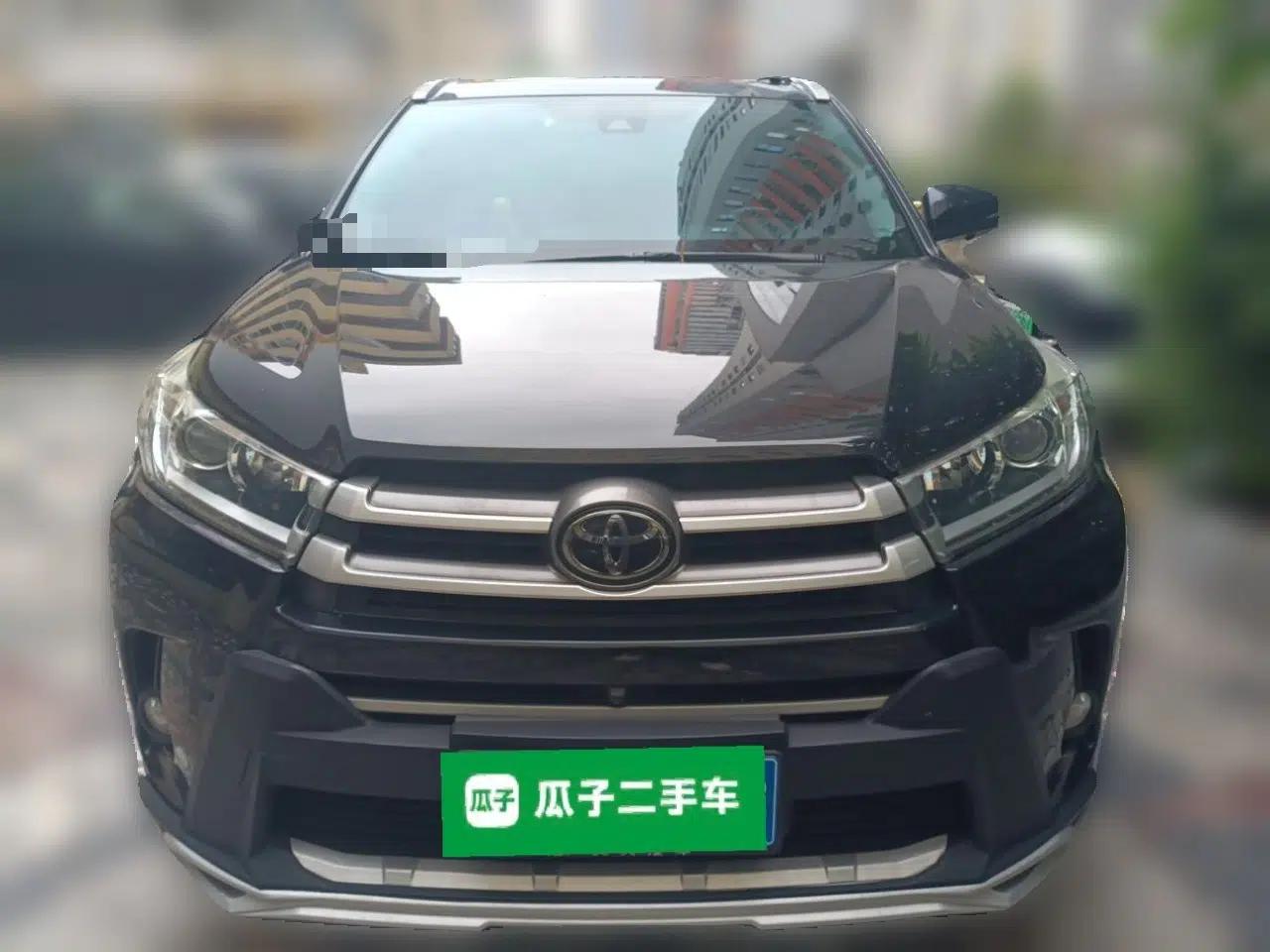 Toyota Highlander 2018 2.0T Four-Wheel Drive Luxury Version 7 Seats China VI Standard — миниатюра 2