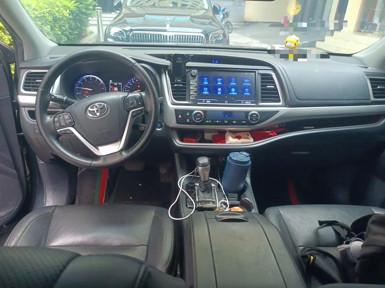 Toyota Highlander 2018 2.0T Four-Wheel Drive Luxury Version 7 Seats China VI Standard — миниатюра 9