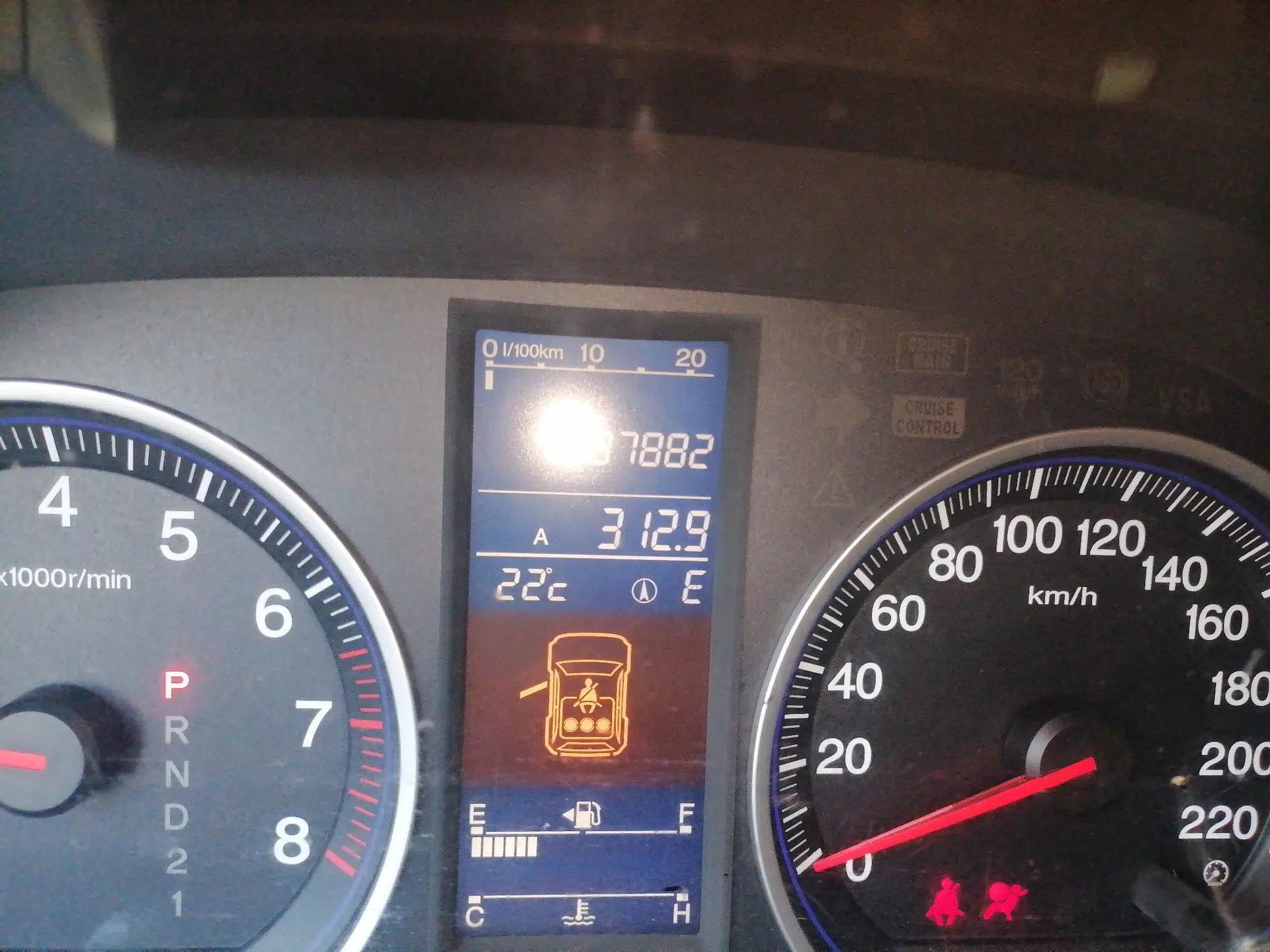 Honda CR-V 2010 2.4L automatic four-wheel drive luxury version — миниатюра 12
