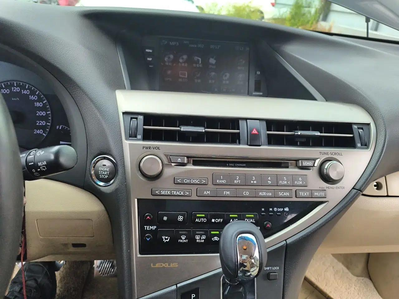 Lexus RX Classic 2012 270 Elegant Edition — миниатюра 13