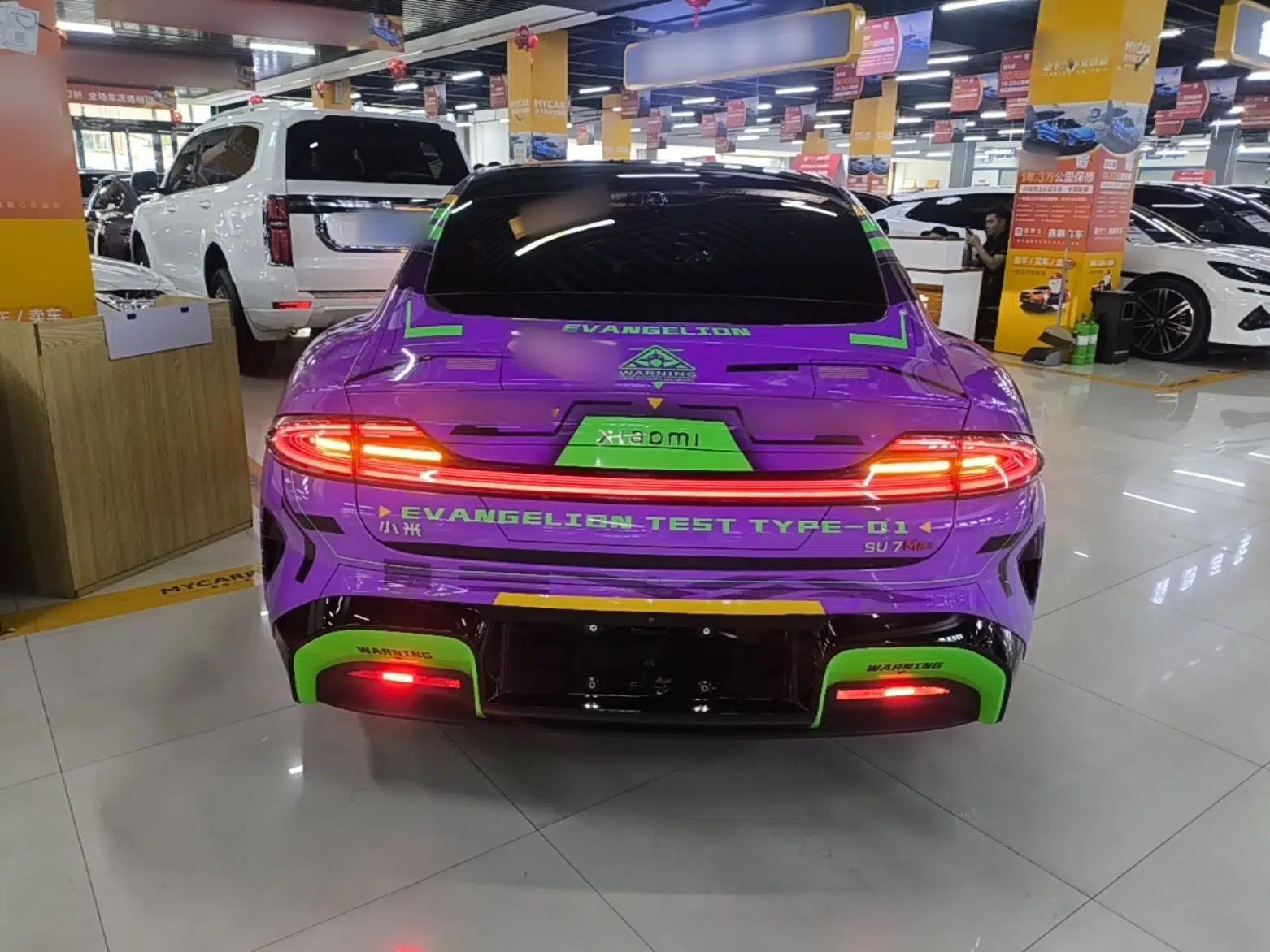 Xiaomi Auto SU7 2024 Four-Wheel Drive Ultra-Long Range Advanced Intelligent Driving Max Edition — миниатюра 5