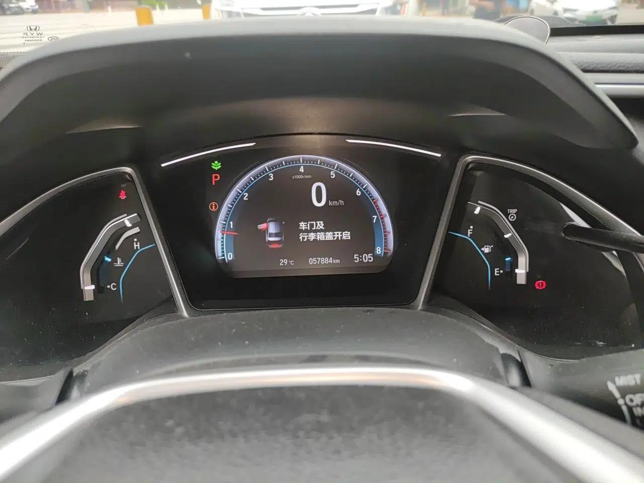 Honda Civic 2019 220TURBO CVT Dynamic Edition China VI — миниатюра 11