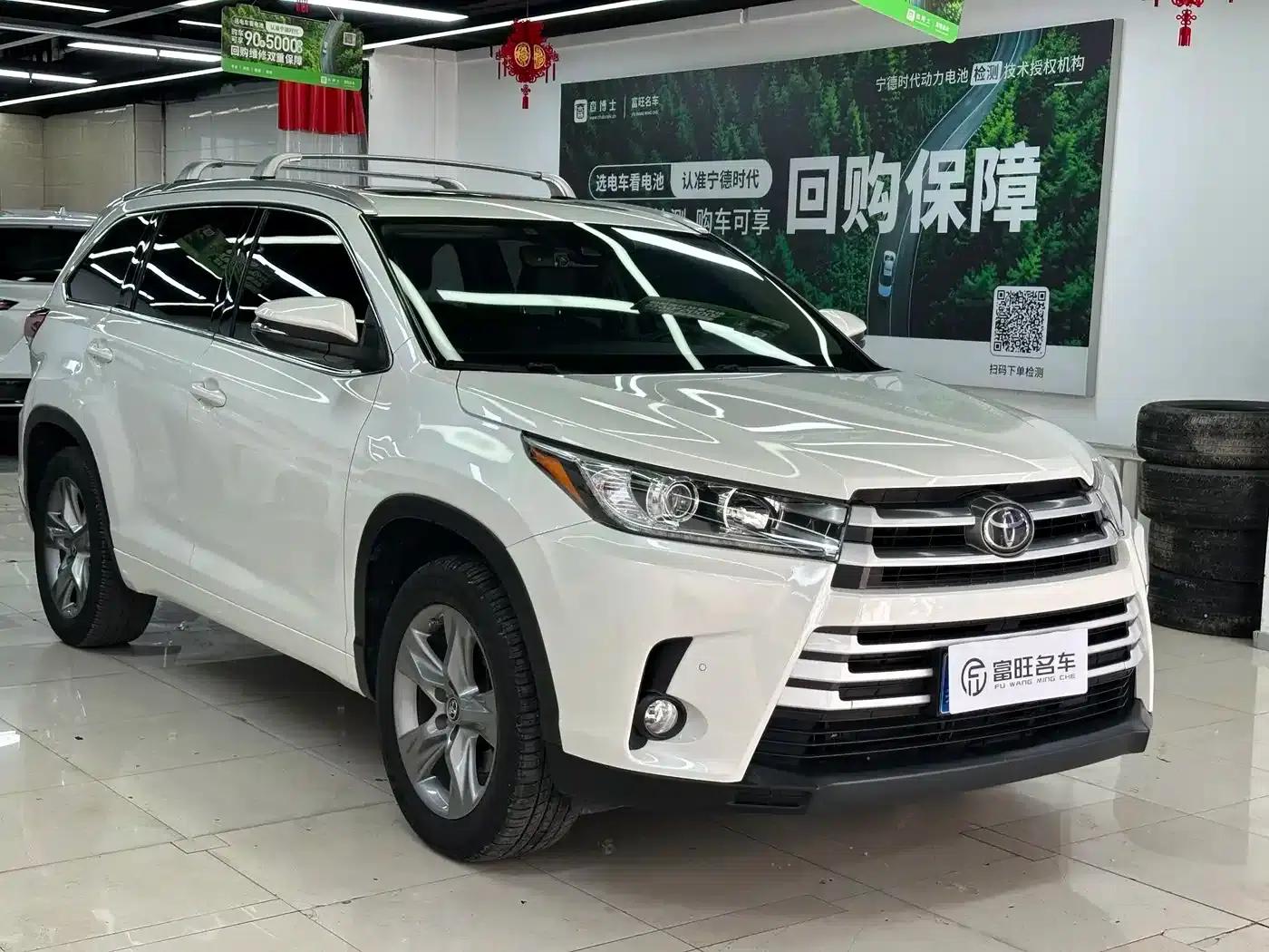 2018 Toyota Highlander 2.0T AWD Luxury 7-seater (China VI Emission Standard) — миниатюра 2
