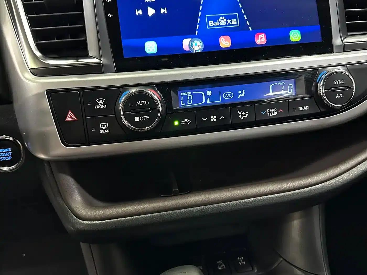 2018 Toyota Highlander 2.0T AWD Luxury 7-seater (China VI Emission Standard) — миниатюра 11