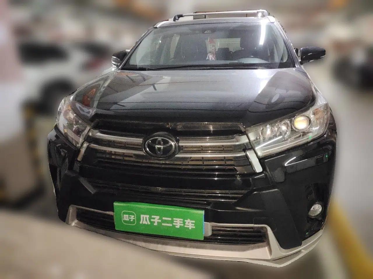 Toyota Highlander 2018 2.0T Four-Wheel Drive Prestige Version 7 Seats China VI Standard — миниатюра 2