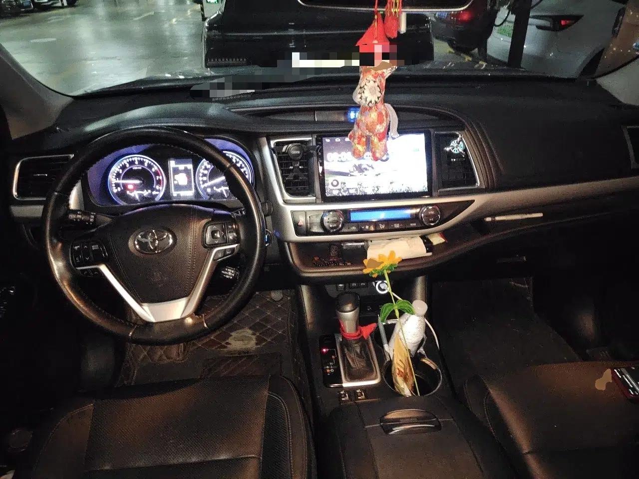 Toyota Highlander 2018 2.0T Four-Wheel Drive Prestige Version 7 Seats China VI Standard — миниатюра 9