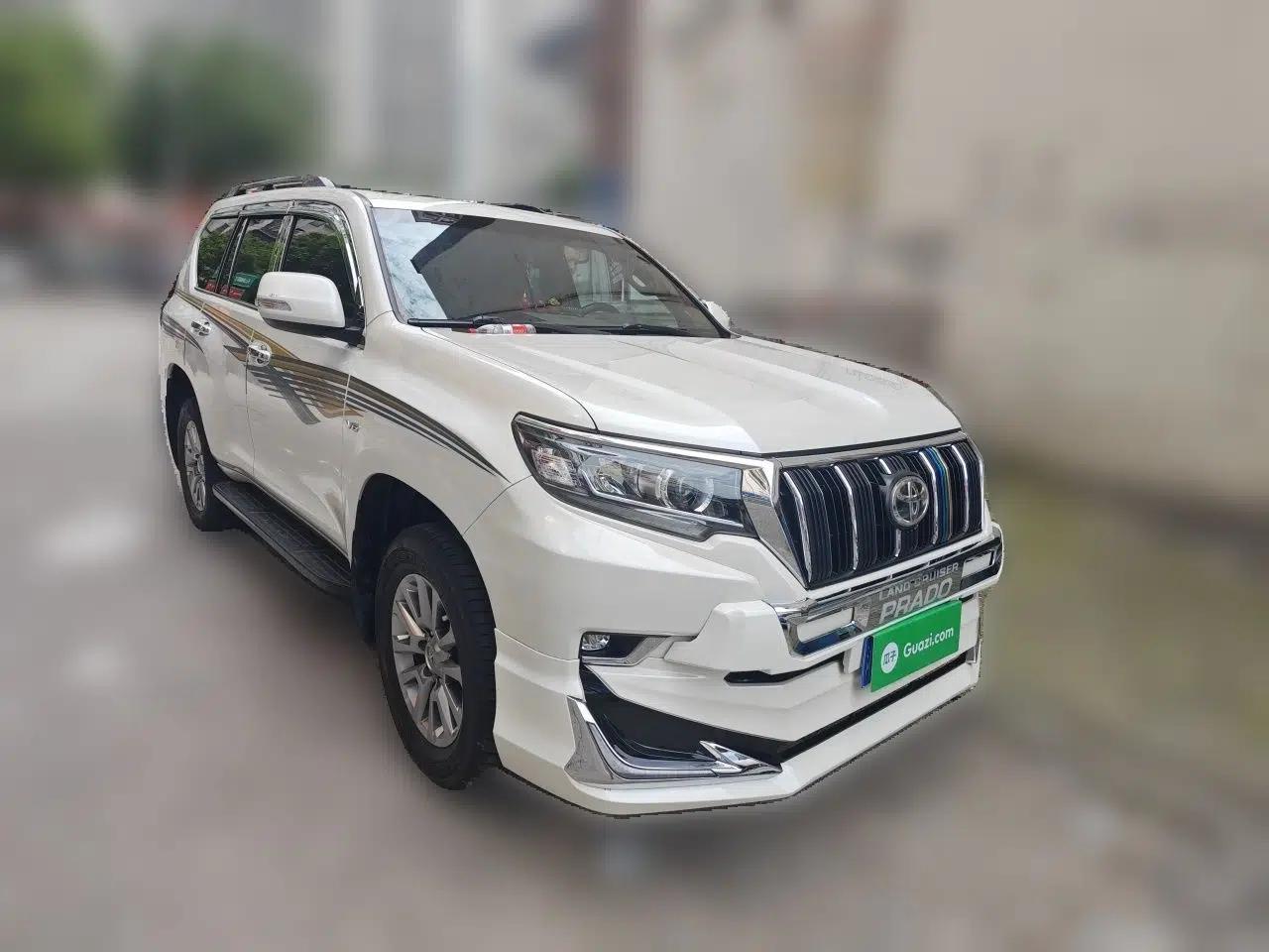 Toyota Prado 2018 3.5L Automatic TX-L with Rear-Mounted Spare Tire — миниатюра 3