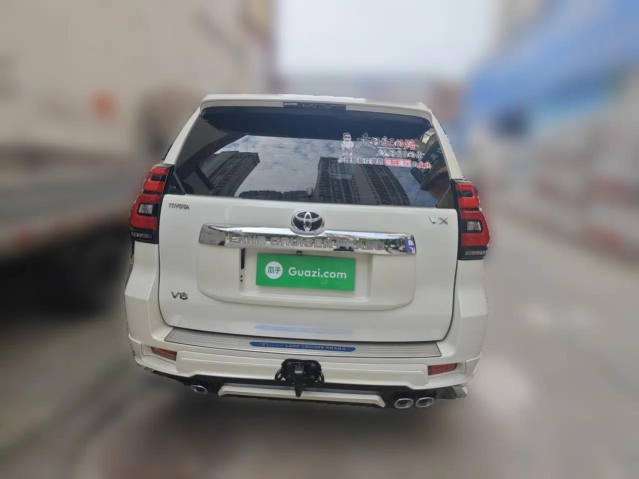 Toyota Prado 2018 3.5L Automatic TX-L with Rear-Mounted Spare Tire — миниатюра 5