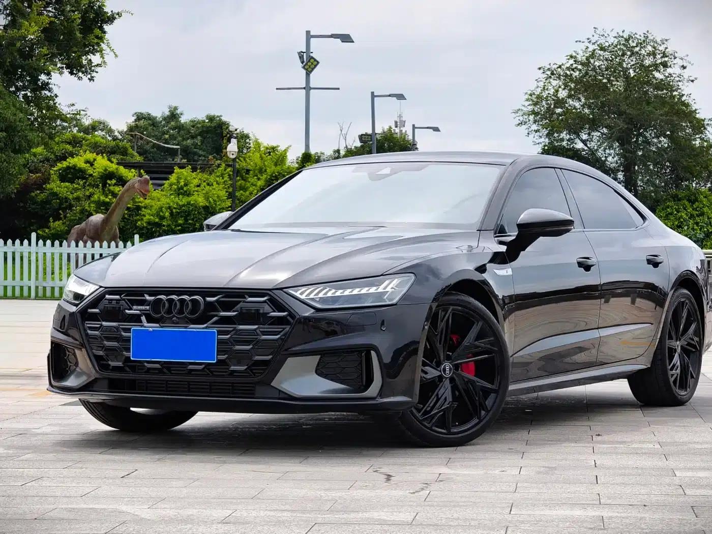 Audi A7L 2025 45 TFSI quattro Black Knight Edition — миниатюра 1