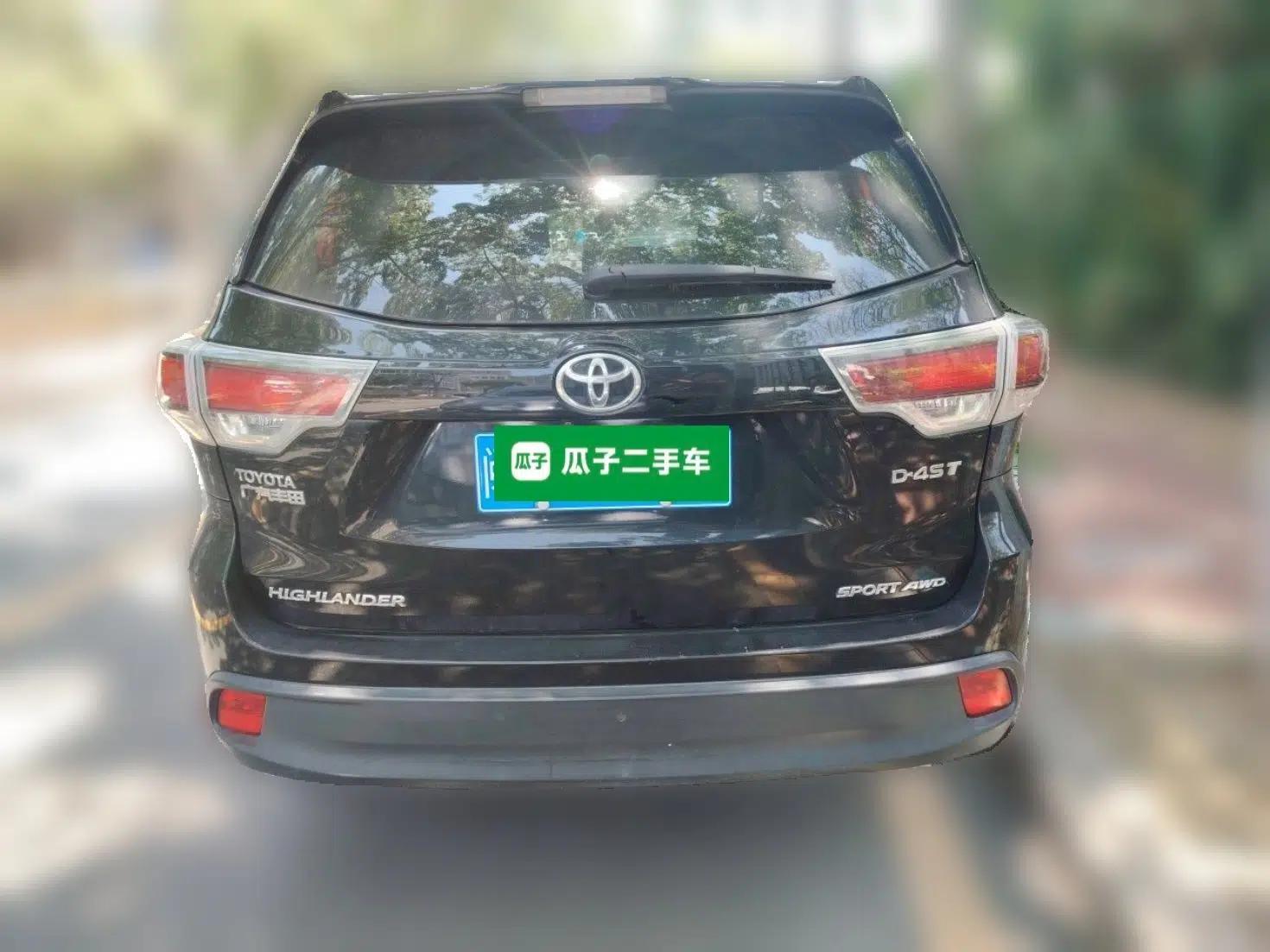 Toyota Highlander 2017 2.0T Four-Wheel Drive Luxury Edition 7 Seats — миниатюра 3