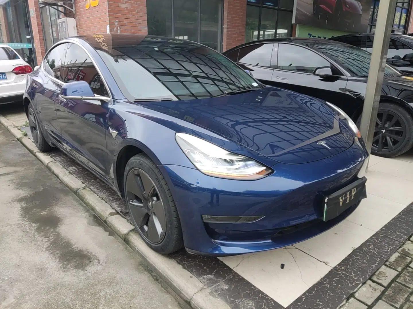 Tesla Model 3 2019 Long-Range Rear-Wheel-Drive Version — миниатюра 3